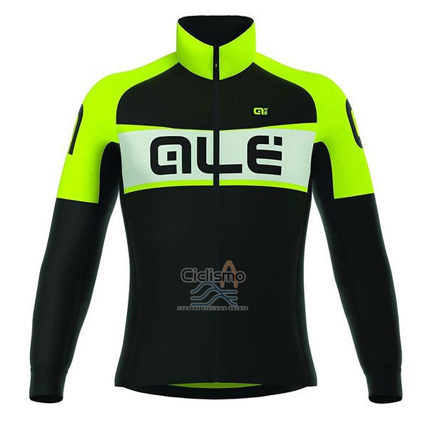 Ale Excel Ropa Ciclismo Culotte Largo 2017 Hombre Mangas Largas Weddell Verde