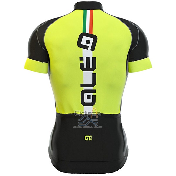 Ale Formula 1.0 ADriatico Ropa Ciclismo Culotte Corto 2017 Hombre Mangas Cortas AMarillo y Negro