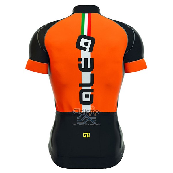 Ale Formula 1.0 ADriatico Ropa Ciclismo Culotte Corto 2017 Hombre Mangas Cortas Naranja y Negro