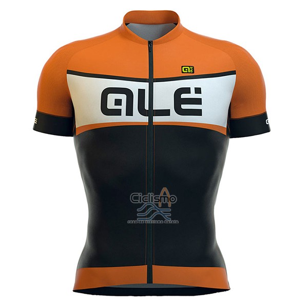 Ale Formula 1.0 Sprinter Ropa Ciclismo Culotte Corto 2017 Hombre Mangas Cortas Naranja y Negro