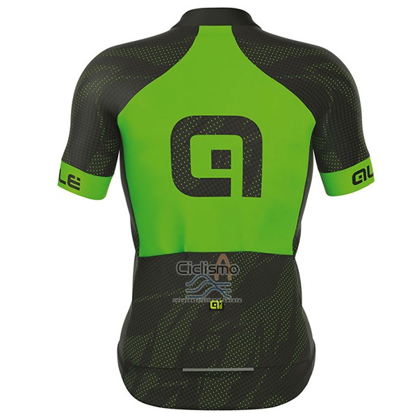 Ale Formula 1.0 Ultimate Ropa Ciclismo Culotte Corto 2017 Hombre Mangas Cortas Verde y Negro