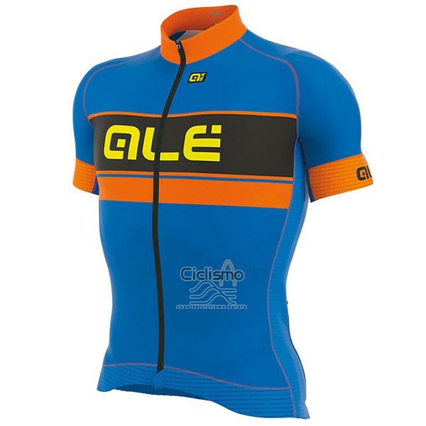 Ale Graphics Prr Bermuda Ropa Ciclismo Culotte Corto 2017 Hombre Mangas Cortas Naranja y Azul