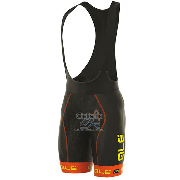 Ale Graphics Prr Bermuda Ropa Ciclismo Culotte Corto 2017 Hombre Mangas Cortas Naranja y Blanco