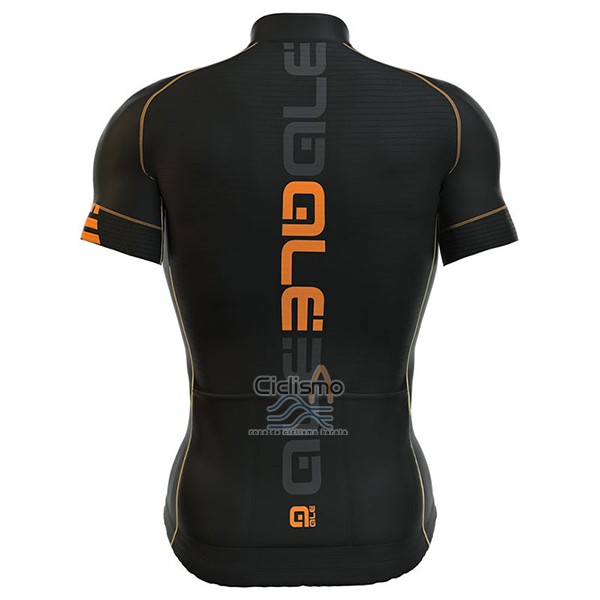 Ale Graphics Prr Nominal Ropa Ciclismo Culotte Corto 2017 Hombre Mangas Cortas Naranja y Negro