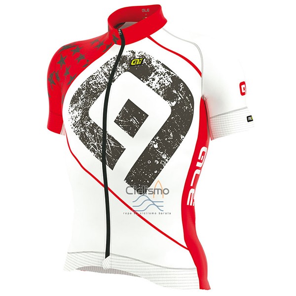 Ale Graphics Prr Star Ropa Ciclismo Culotte Corto 2017 Hombre Mangas Cortas Rojo