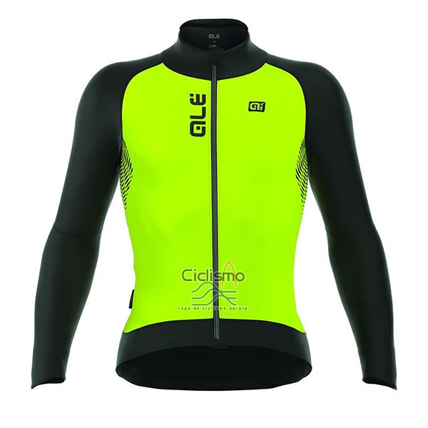 Ale Nordik Ropa Ciclismo Culotte Largo 2017 Hombre Mangas Largas AMarillo