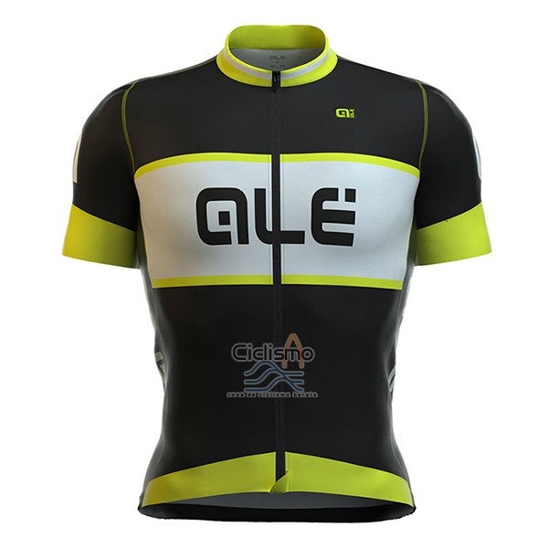 Ale R-ev1 Master Ropa Ciclismo Culotte Corto 2017 Hombre Mangas Cortas AMarillo