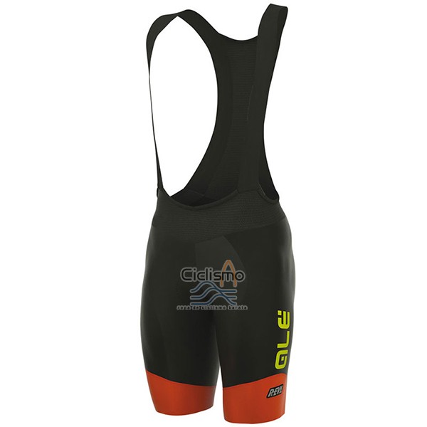 Ale R-ev1 Master Ropa Ciclismo Culotte Corto 2017 Hombre Mangas Cortas Naranja