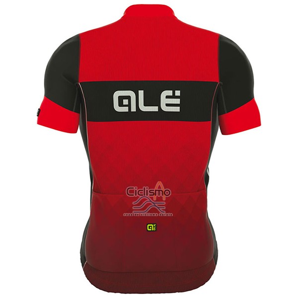 Ale R-ev1 Rumbles Ropa Ciclismo Culotte Corto 2017 Hombre Mangas Cortas Rojo