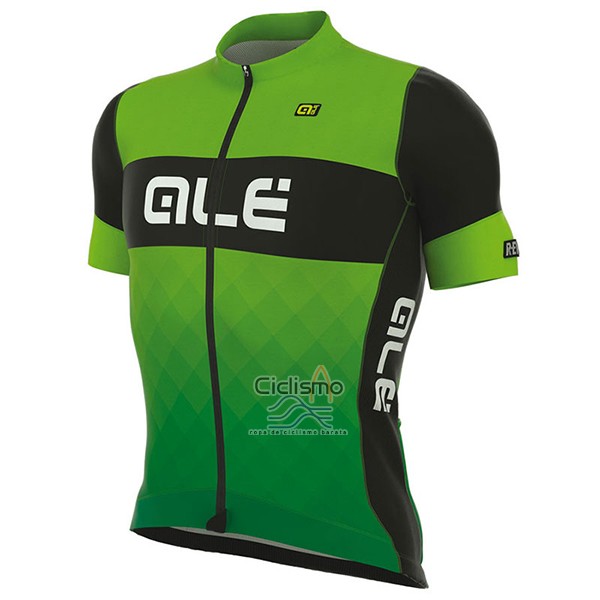 Ale R-ev1 Rumbles Ropa Ciclismo Culotte Corto 2017 Hombre Mangas Cortas Verde