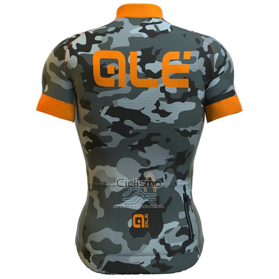 Ale Ropa Ciclismo Culotte Corto 2016 Hombre Mangas Cortas Naranja y Gris