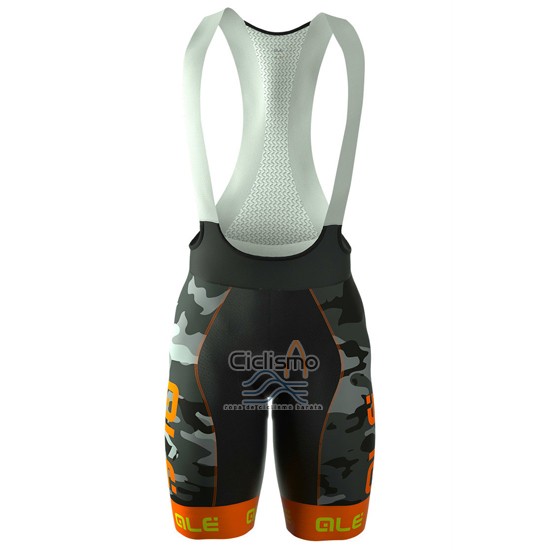 Ale Ropa Ciclismo Culotte Corto 2016 Hombre Mangas Cortas Naranja y Gris