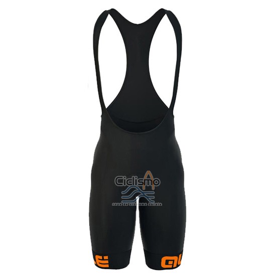 Ale Ropa Ciclismo Culotte Corto 2016 Hombre Mangas Cortas Naranja y Negro