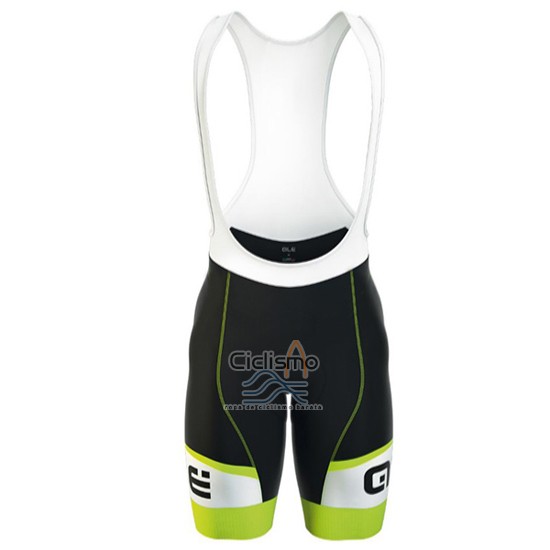 Ale Ropa Ciclismo Culotte Corto 2016 Hombre Mangas Cortas Negro y AMarillo
