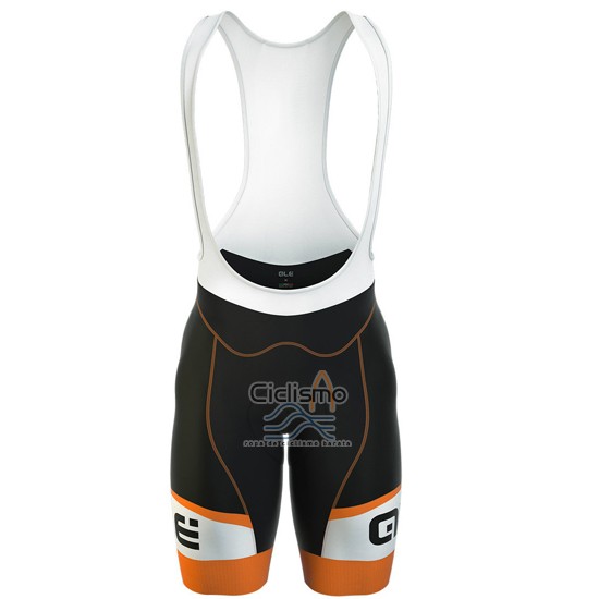Ale Ropa Ciclismo Culotte Corto 2016 Hombre Mangas Cortas Negro y Naranja