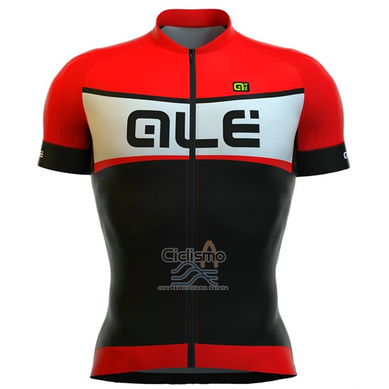 Ale Ropa Ciclismo Culotte Corto 2016 Hombre Mangas Cortas Rojo Blanco Negro
