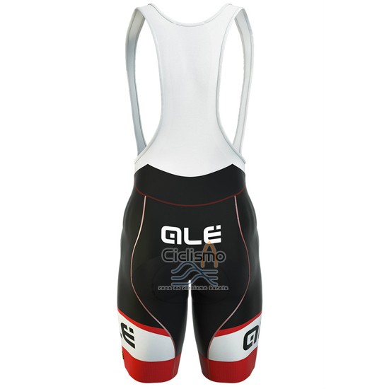 Ale Ropa Ciclismo Culotte Corto 2016 Hombre Mangas Cortas Rojo Blanco Negro