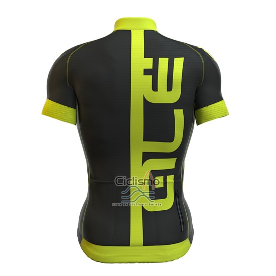 Ale Ropa Ciclismo Culotte Corto 2016 Hombre Mangas Cortas Verde y Negro