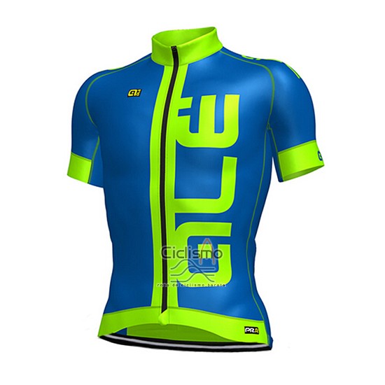 Ale Ropa Ciclismo Culotte Corto 2017 Hombre Mangas Cortas Azul