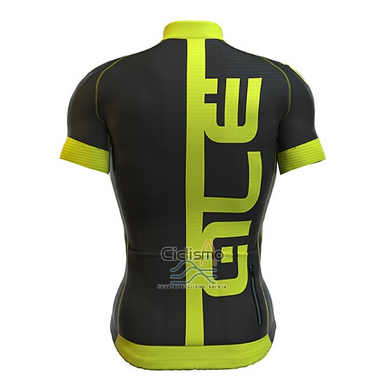 Ale Ropa Ciclismo Culotte Corto 2017 Hombre Mangas Cortas Negro y Verde