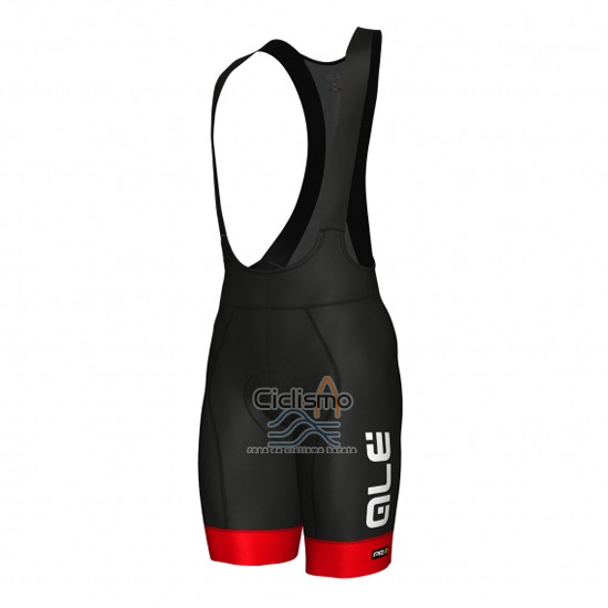 Ale Ropa Ciclismo Culotte Corto 2018 Hombre Mangas Cortas Negro y Rojo
