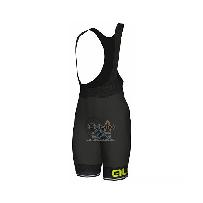 Ale Ropa Ciclismo Culotte Corto 2021 Hombre Mangas Cortas AMarillo Azul