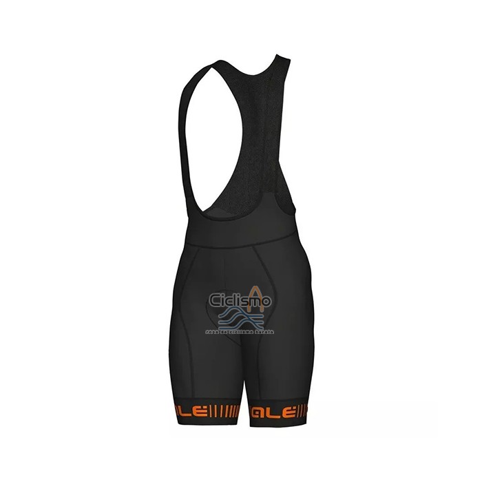 Ale Ropa Ciclismo Culotte Corto 2021 Hombre Mangas Cortas Gris Naranja