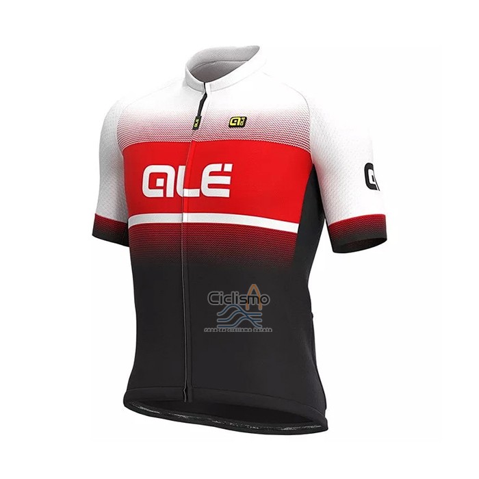 Ale Ropa Ciclismo Culotte Corto 2021 Hombre Mangas Cortas Rojo