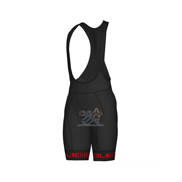 Ale Ropa Ciclismo Culotte Corto 2021 Hombre Mangas Cortas Rojo Gris
