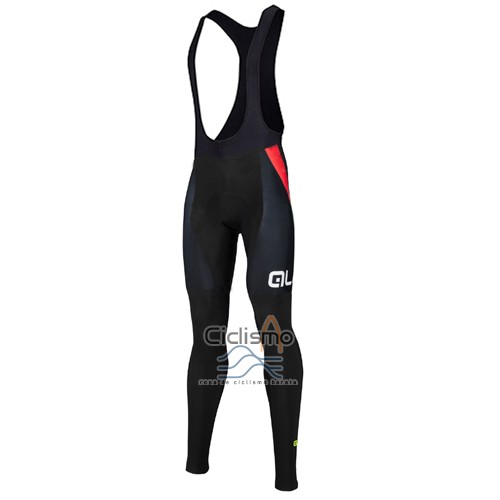 Ale Ropa Ciclismo Culotte Largo 2016 Hombre Mangas Largas Rojo y Azul