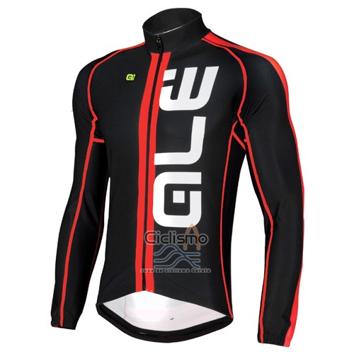 Ale Ropa Ciclismo Culotte Largo 2016 Hombre Mangas Largas Rojo y Azul
