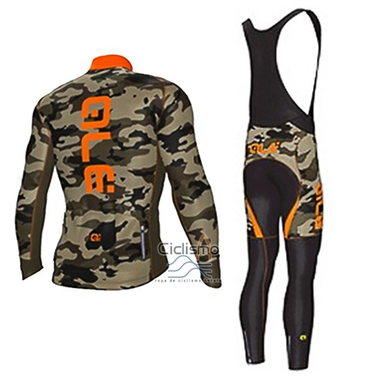 Ale Ropa Ciclismo Culotte Largo 2017 Hombre Mangas Largas Camuflaje