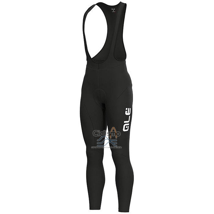 Ale Ropa Ciclismo Culotte Largo 2020 Hombre Mangas Largas Rojo