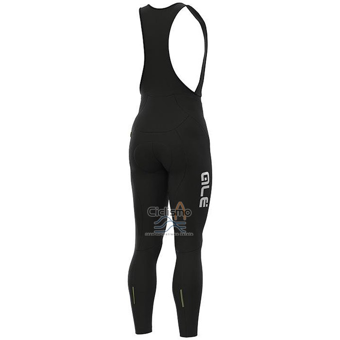 Ale Ropa Ciclismo Culotte Largo 2020 Hombre Mangas Largas Rojo