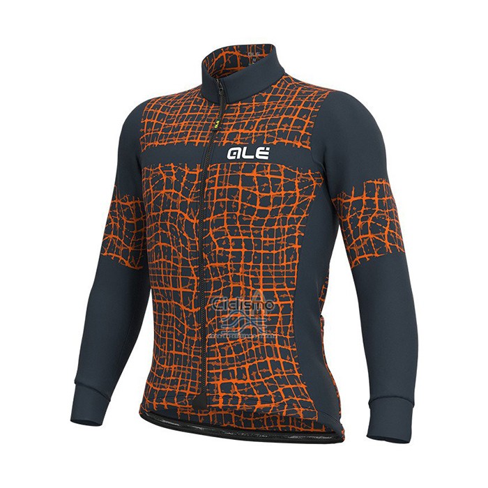 Ale Ropa Ciclismo Culotte Largo 2021 Hombre Mangas Largas Brown