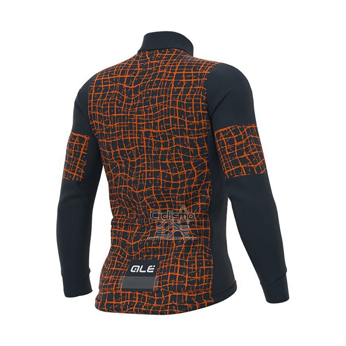 Ale Ropa Ciclismo Culotte Largo 2021 Hombre Mangas Largas Brown
