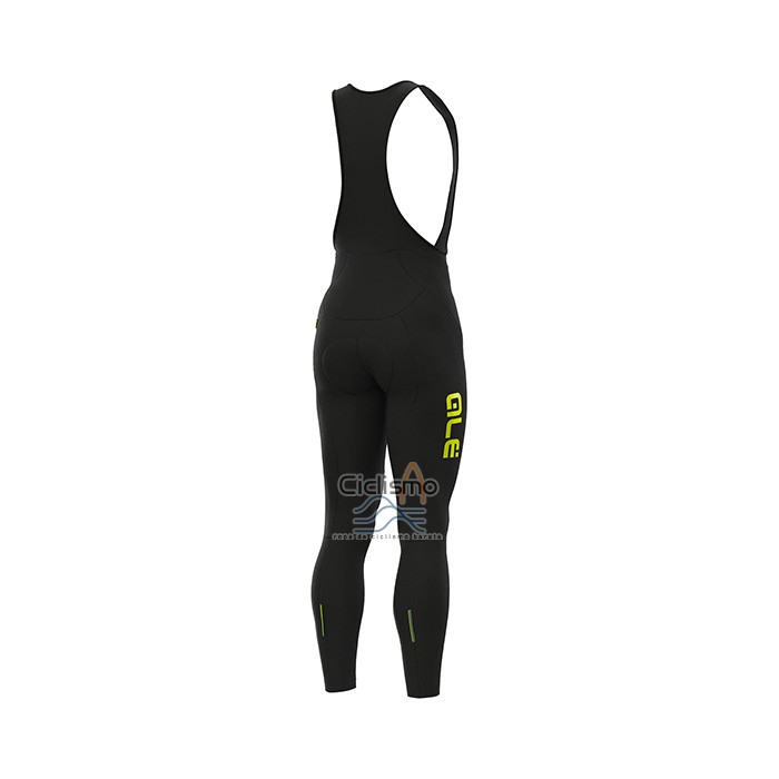 Ale Ropa Ciclismo Culotte Largo 2021 Hombre Mangas Largas Gris