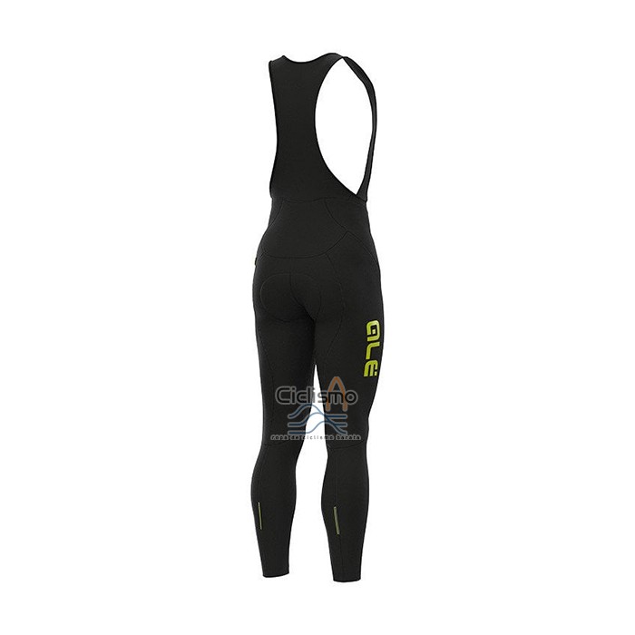 Ale Ropa Ciclismo Culotte Largo 2021 Hombre Mangas Largas Rojo
