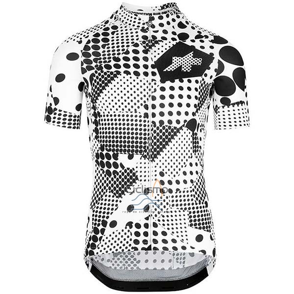 Assos Erlkoenig Ropa Ciclismo Culotte Corto 2020 Hombre Mangas Cortas Negro Blanco