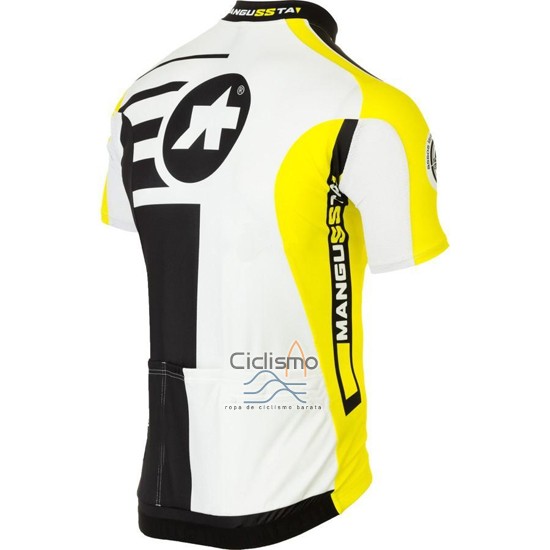 Assos Ropa Ciclismo Culotte Corto 2016 Hombre Mangas Cortas AMarillo