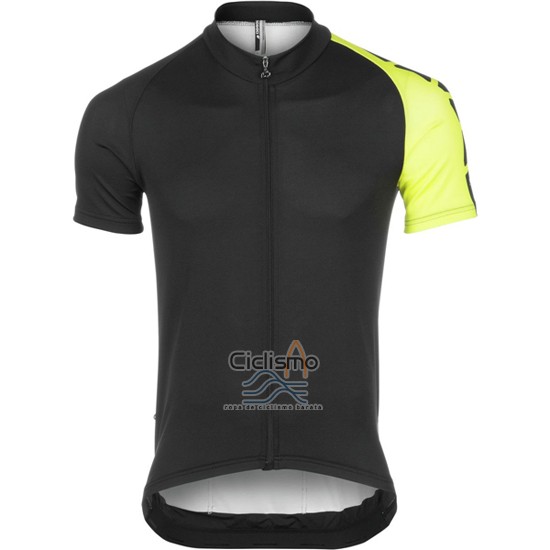 Assos Ropa Ciclismo Culotte Corto 2016 Hombre Mangas Cortas Negro y AMarillo