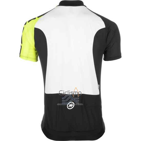 Assos Ropa Ciclismo Culotte Corto 2016 Hombre Mangas Cortas Negro y AMarillo