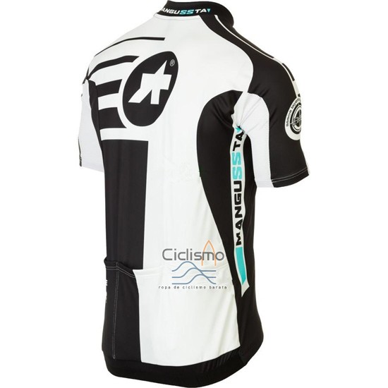 Assos Ropa Ciclismo Culotte Corto 2016 Hombre Mangas Cortas Negro y Blanco