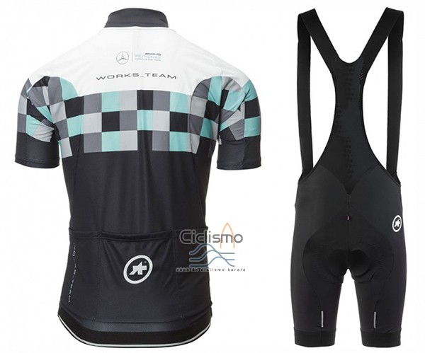Assos Ropa Ciclismo Culotte Corto 2017 Hombre Mangas Cortas Negro