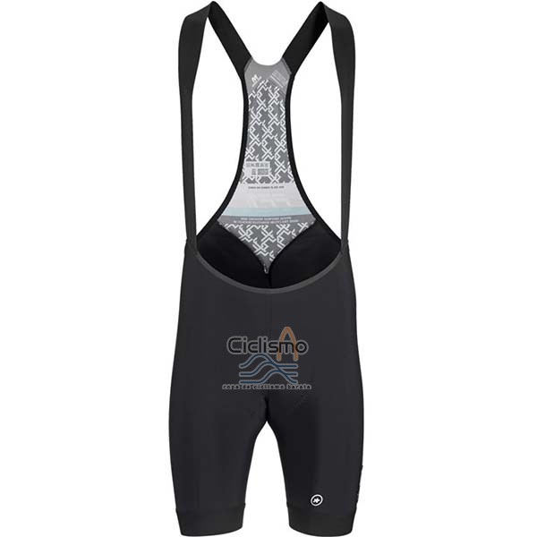 Assos Ropa Ciclismo Culotte Corto 2020 Hombre Mangas Cortas Blanco Azul Negro