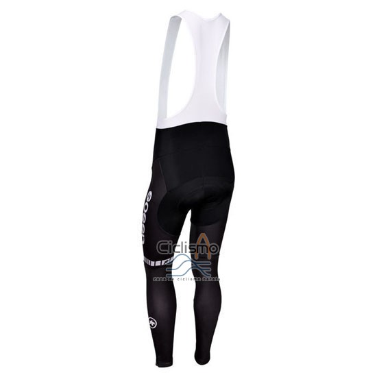 Assos Ropa Ciclismo Culotte Largo 2013 Hombre Mangas Largas Blanco y Negro
