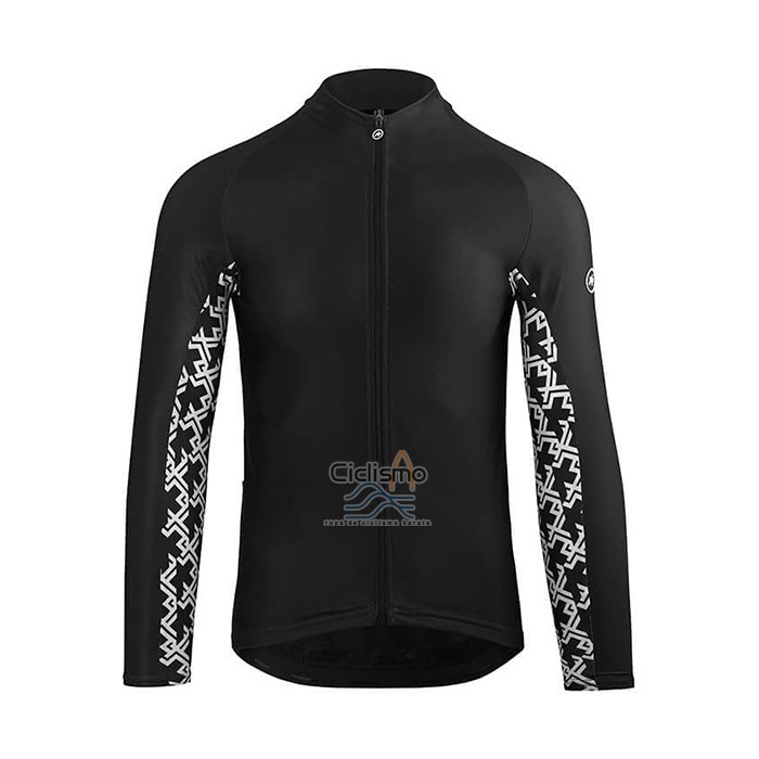 Assos Ropa Ciclismo Culotte Largo 2021 Hombre Mangas Largas Negro