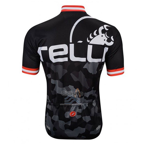 Castelli Attacco Ropa Ciclismo Culotte Corto 2017 Hombre Mangas Cortas Negro