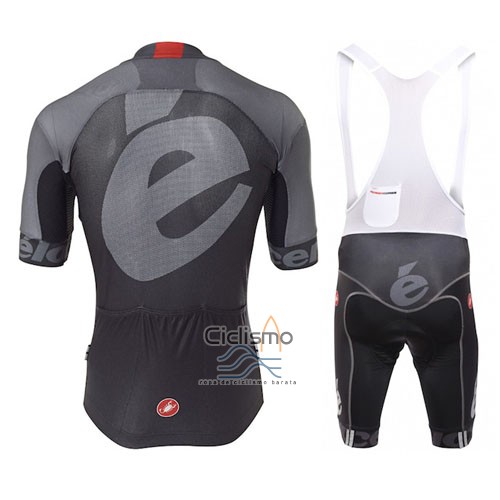Castelli Cervelo Ropa Ciclismo Culotte Corto 2016 Hombre Mangas Cortas Negro