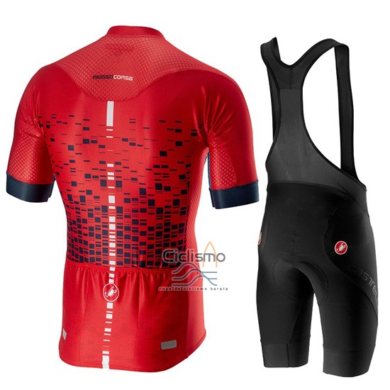 Castelli Climber's 2.0 Ropa Ciclismo Culotte Corto 2019 Hombre Mangas Cortas Rojo